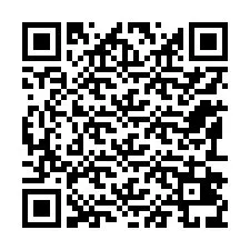 Código QR para número de teléfono +12192439017