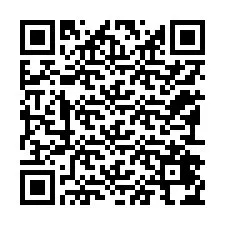 QR-koodi puhelinnumerolle +12192474989