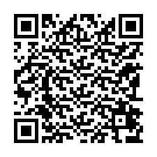 QR код за телефонен номер +12192476592