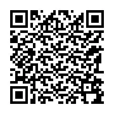 QR-Code für Telefonnummer +12192594154