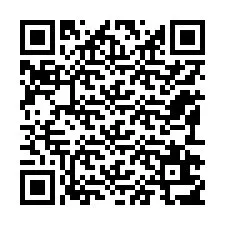 QR код за телефонен номер +12192617507