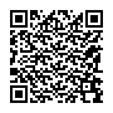 QR-code voor telefoonnummer +12192698173