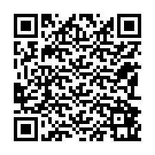 電話番号のQRコード +12192861623