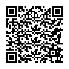 QR Code สำหรับหมายเลขโทรศัพท์ +12192866093