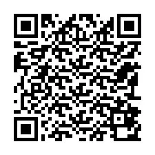 QR-koodi puhelinnumerolle +12192870187