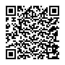 QR-Code für Telefonnummer +12192872868