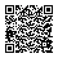 Código QR para número de teléfono +12192877938