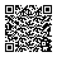 QR-koodi puhelinnumerolle +12192881361