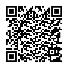 Código QR para número de teléfono +12192903899