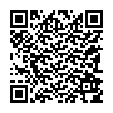 Kode QR untuk nomor Telepon +12192904738