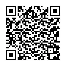 QR-код для номера телефона +12192922662