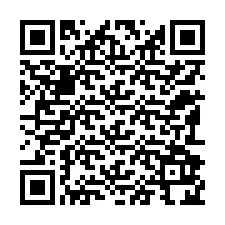 QR код за телефонен номер +12192924354