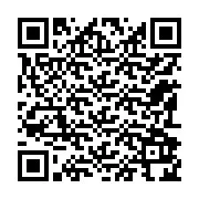 Codice QR per il numero di telefono +12192924357