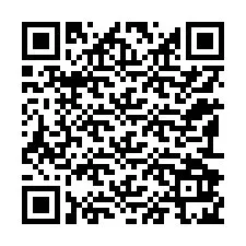 Código QR para número de teléfono +12192925384