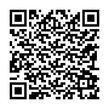 QR kód a telefonszámhoz +12192925386