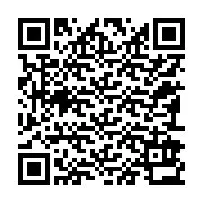 Código QR para número de teléfono +12192932888