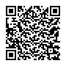 Código QR para número de teléfono +12193227587