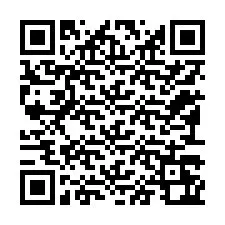 Código QR para número de teléfono +12193262889