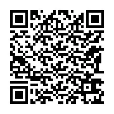 Código QR para número de teléfono +12193625926