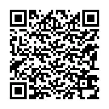 Kode QR untuk nomor Telepon +12193634922