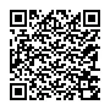 QR код за телефонен номер +12193750789