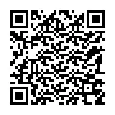 QR код за телефонен номер +12193758341