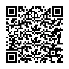 QR-код для номера телефона +12193758956