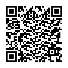 QR код за телефонен номер +12193928789