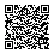 QR код за телефонен номер +12193928791