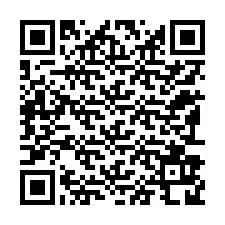 QR код за телефонен номер +12193928794