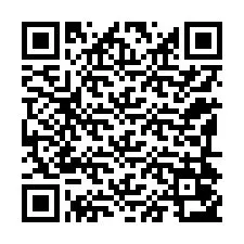 QR-code voor telefoonnummer +12194053434