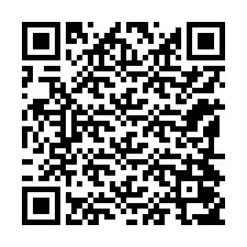 Código QR para número de teléfono +12194057295