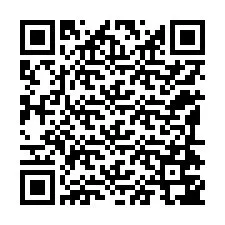 QR код за телефонен номер +12194747164