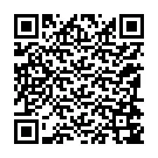 Codice QR per il numero di telefono +12194747168