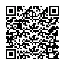電話番号のQRコード +12194750869