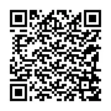 Código QR para número de teléfono +12194757430