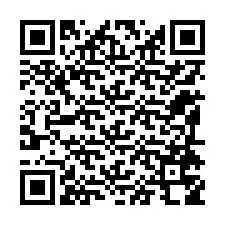 QR код за телефонен номер +12194758963