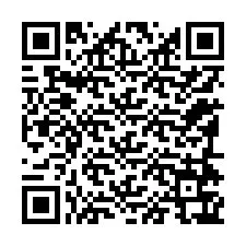 Código QR para número de teléfono +12194767419