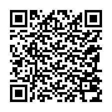 Código QR para número de telefone +12195034338