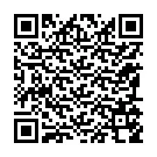 QR-код для номера телефона +12195158586