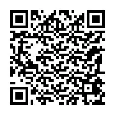 Codice QR per il numero di telefono +12195475155