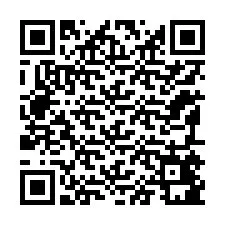 Código QR para número de teléfono +12195481405