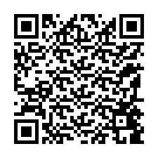 QR-code voor telefoonnummer +12195489750