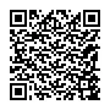 Codice QR per il numero di telefono +12195547375