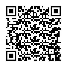 Código QR para número de telefone +12195549648