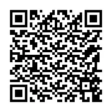 QR Code pour le numéro de téléphone +12195549651