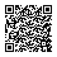 Código QR para número de telefone +12195549662