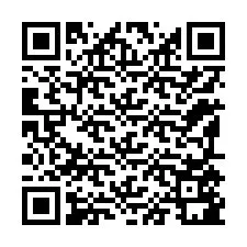 QR-koodi puhelinnumerolle +12195581321