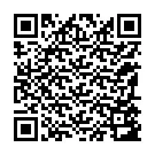 Codice QR per il numero di telefono +12195583354