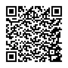 QR-koodi puhelinnumerolle +12195583356